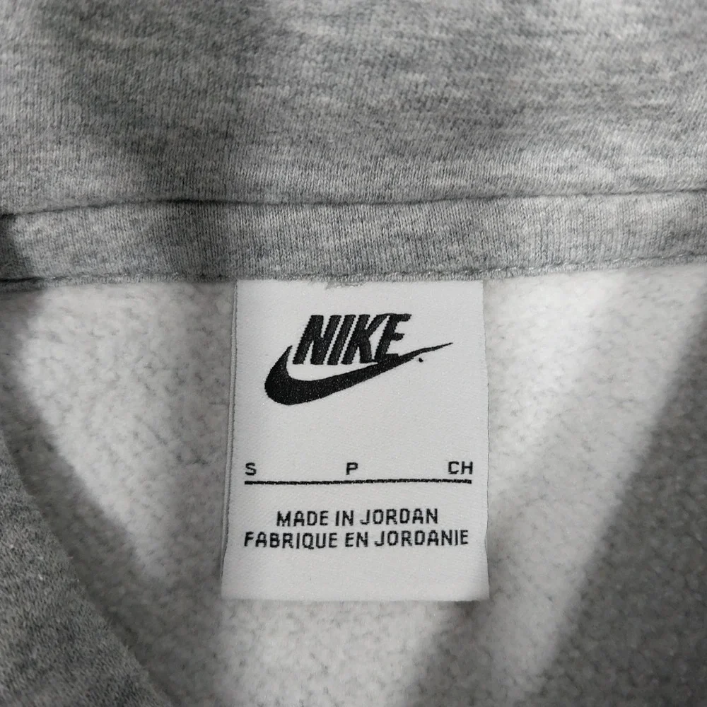 Nike Mens Hoodie Sportswear Club Fleece BV2654-063 Small Gray